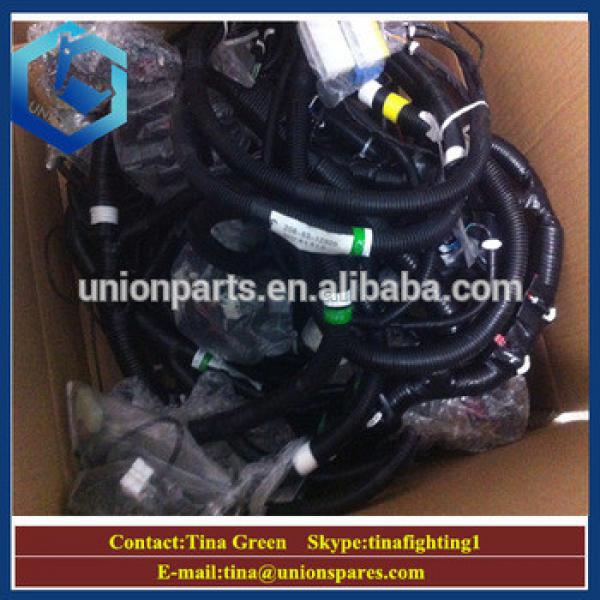 PC400-7 excavator wiring harness 208-06-71511 #1 image