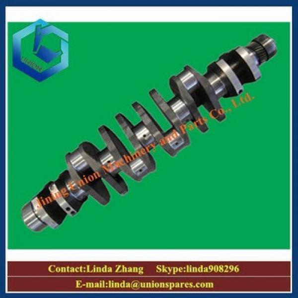 High quality Comins 3965008 crankshaft 6745-31-1120 excavator engine crankshafts engine parts #1 image