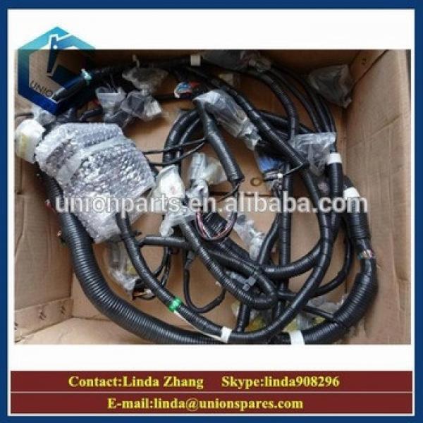 Genuine PC300LC PC300-6 external wiring harness excavator cabin main electric cable wire harness assy 207-06-61241 207-06-61151 #1 image