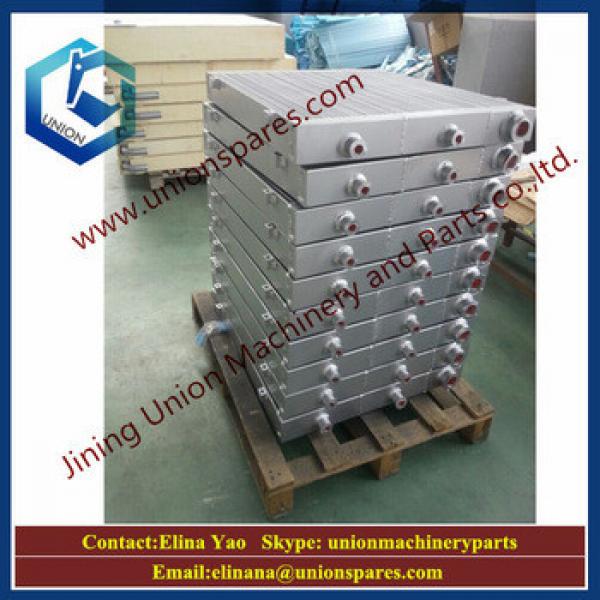 Customs plant oil coolers aluminium,excavator hyundai /Kobelco/Daewoo/volvo/sumitomo/kato/komats #1 image