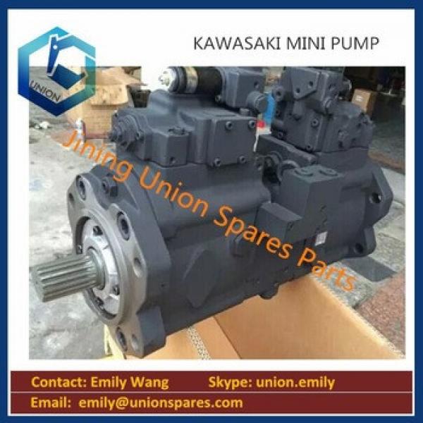 kawasaki piston pump k3v112dt, k3v63dt, k3v140dt, k5v140dt, k3v180dt, kobelco excavator hydraulic pump #1 image