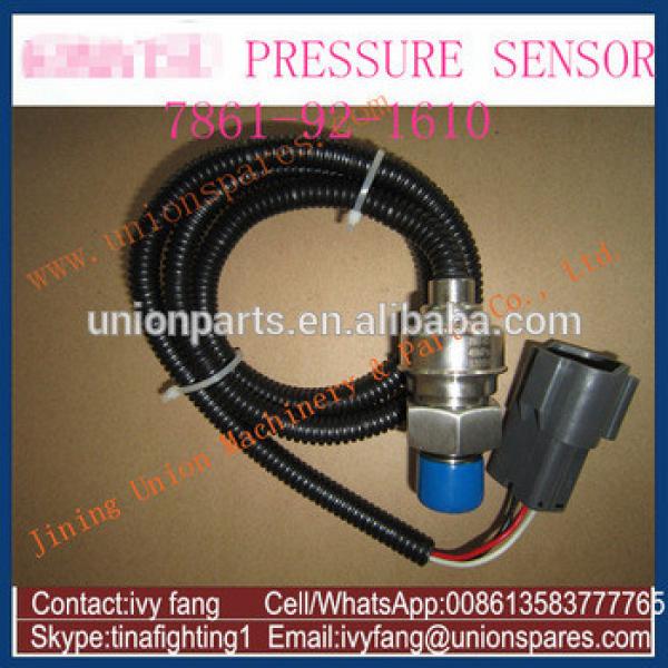 High quality pressure sensor 7861-92-1610 for Komatsu Excavator PC200-6 #1 image