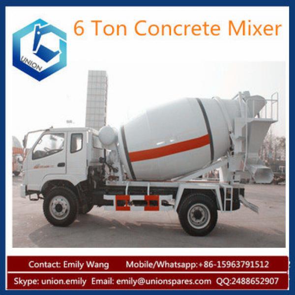 6 Cubic Concrete Mixer, Cement Mixer China Supplier #1 image