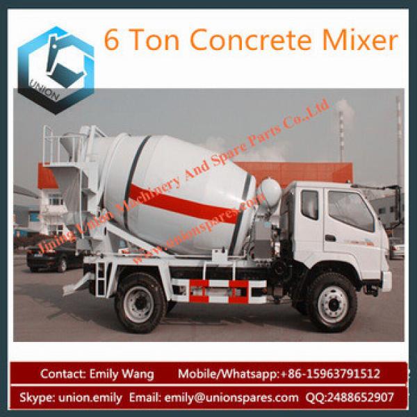 6 Cubic Truck-mounted Concrete Mixer for Sale #1 image