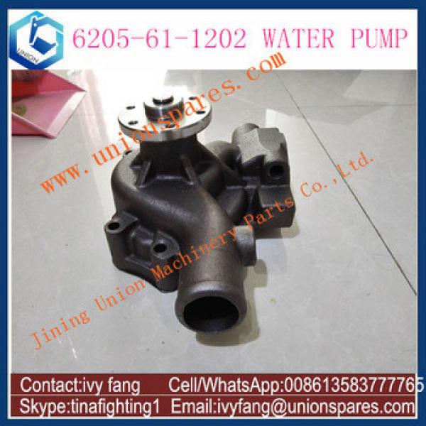 Genuine Quality Best Price Excavator Water Pump 6205-61-1202 for PC60-7 PC130-7 #1 image