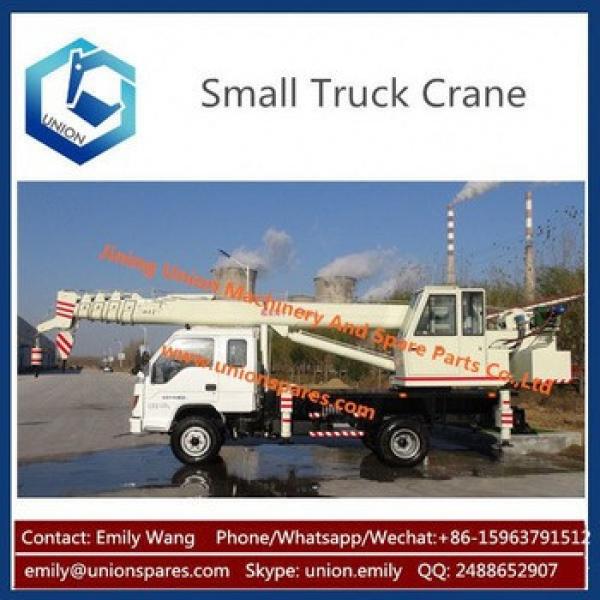 Factory Price 10 ton Construction Machinery Mini Telescopic Truck Mounted Crane ,8 ton 12 ton Mobile Truck Crane #1 image