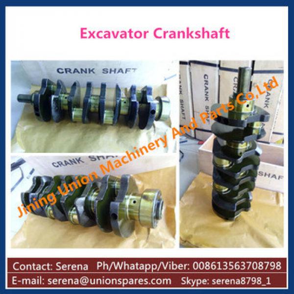 casting diesel engine crankshaft for Komatsu PC100/PC120-6 S4D102 4D102 6732-31-1100 #1 image