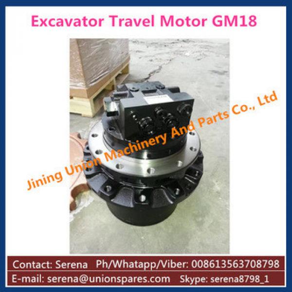 travel motor for excavator for Nabtesco GM18 PC100-6 PC120-6 PC130-7 PC128UU-1 DH150 R150-7 SY150 #1 image