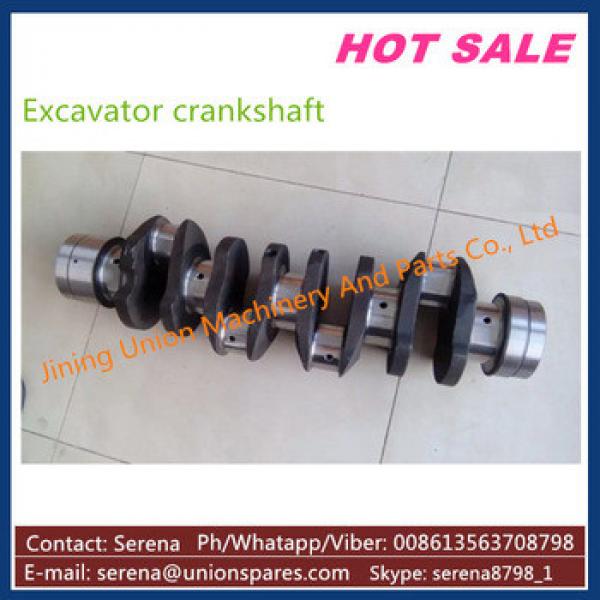 casting diesel engine excavator crankshaft for Komatsu PC200-3 S6D105 6136-31-1010 #1 image