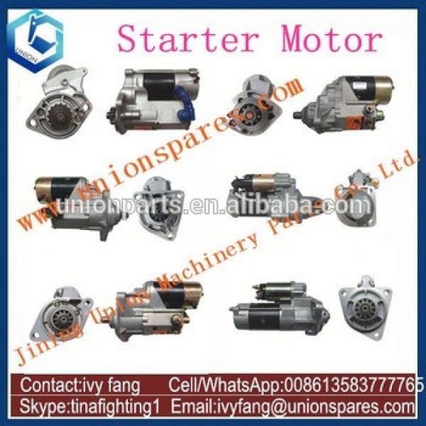 S6D95 Starter Motor Starting Motor 600-813-3430 for Komatsu Loader WA150-1 #1 image