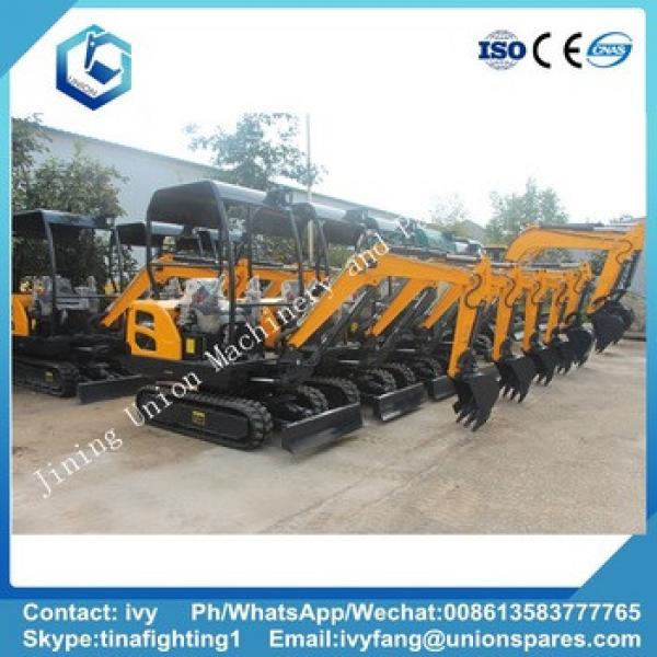 Chinese 1.8 Ton Mini Crawler Excavators for sale #1 image