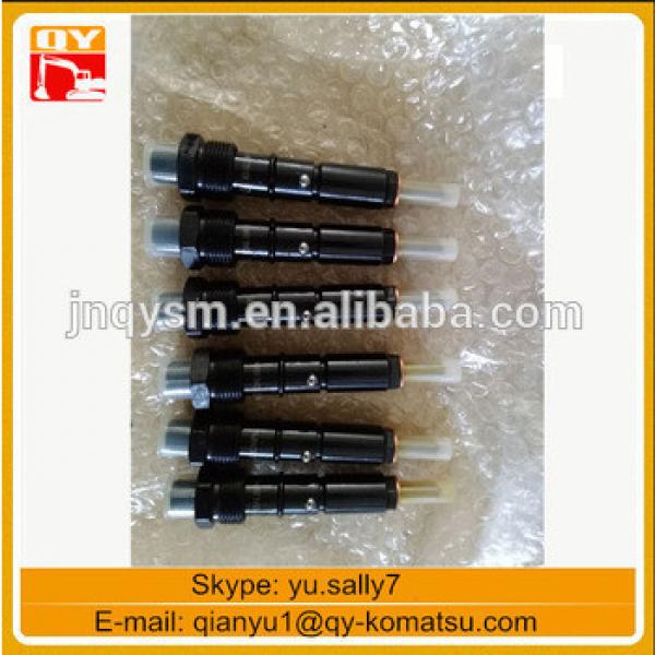 S6D102E fuel injector nozzle 6732-11-3300 for PC200lc-6 excavator #1 image