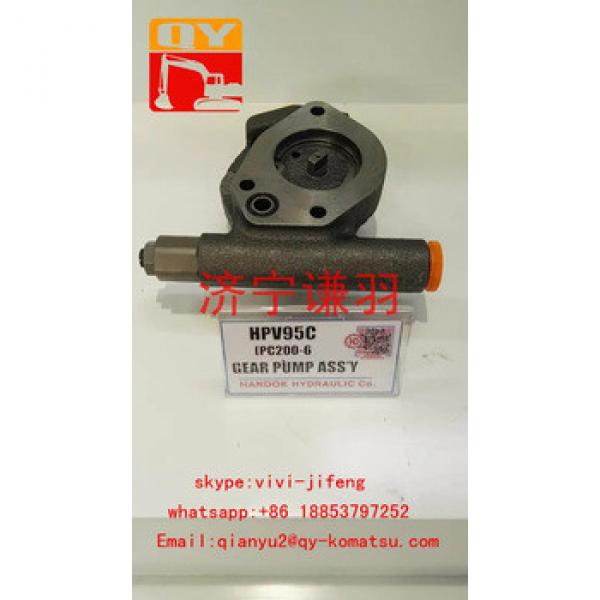 Excavator spare parts HPV95C gear pump #1 image