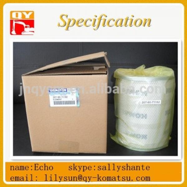 Excavator element 207-60-71182 air filter fuel filter for pc350-8 pc270-8 #1 image