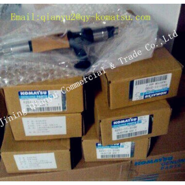 Original and genuine injector assy 6156-11-3300 fuel injector for D85MS-15 D65EX-15 PC450LC #1 image