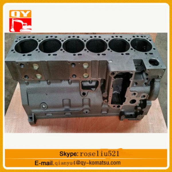 SAA6D114E engine cylinder block 6745-21-1190 for PC300-8 excavator #1 image