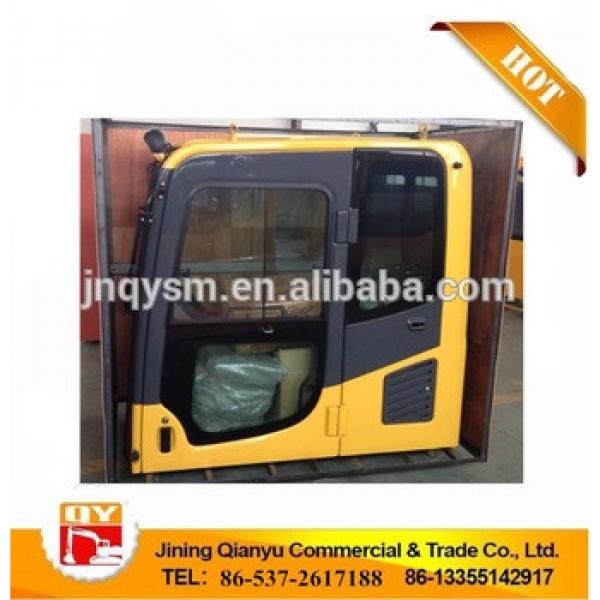 OEM parts PC200-7 operator cabin 20Y-54-01141 excavator cabin assy seat and air conditioning #1 image
