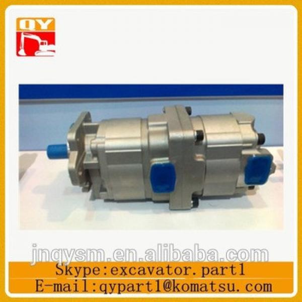 WA500-3 hydraulic gear pump assembly 705-22-44070 steering pump #1 image