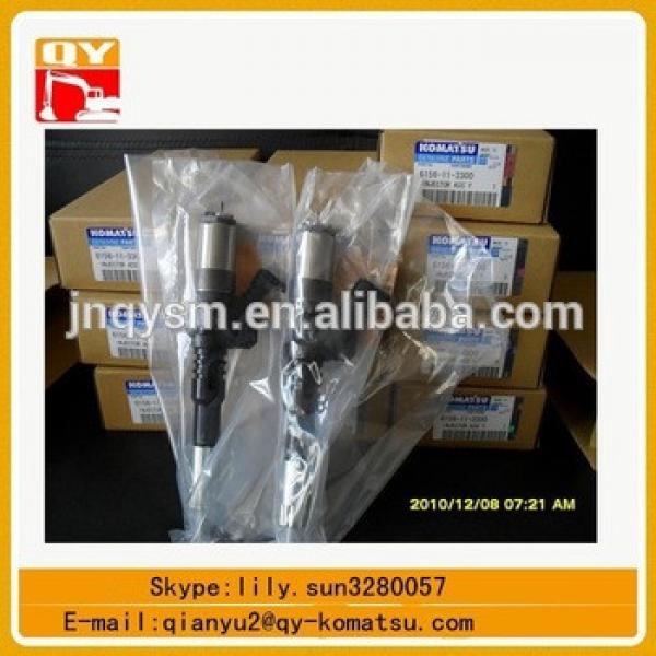 PC400-7 PC450-7 injector 6156-11-3300 for excavator spare parts #1 image