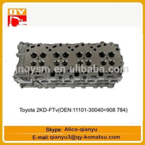 excavator engine parts Toyota 2KD-FTv(OEN 11101-30040-908784) cylinder head #1 image