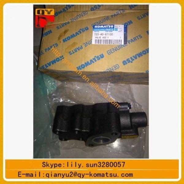 pc200-7 pc220-7 VALVE ASS&#39;Y 723-40-87200 valve body #1 image