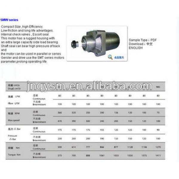 Supply all new high quality Spool valve hydraulic motors Dimensions-BM4-W #1 image