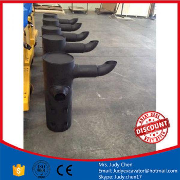 Hot Sale PC60-7 excavator muffler 6731-11-5511 pc300 excavator muffler PC400-7 muffler assembly 6156-11-5281 have in stock now #1 image