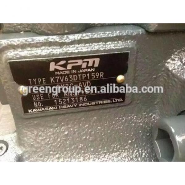 Kobelco SK140 hydraulic pump YY10V00009F5 K7V63DTP kawasaki pump #1 image