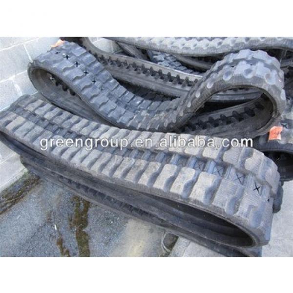 hyundai excavator rubber track,Robex 55-3,R55,Robex 60,R80-7,,R170LC-5,R205,ROBEX130,ROBEX 140,400X72.5X76, #1 image