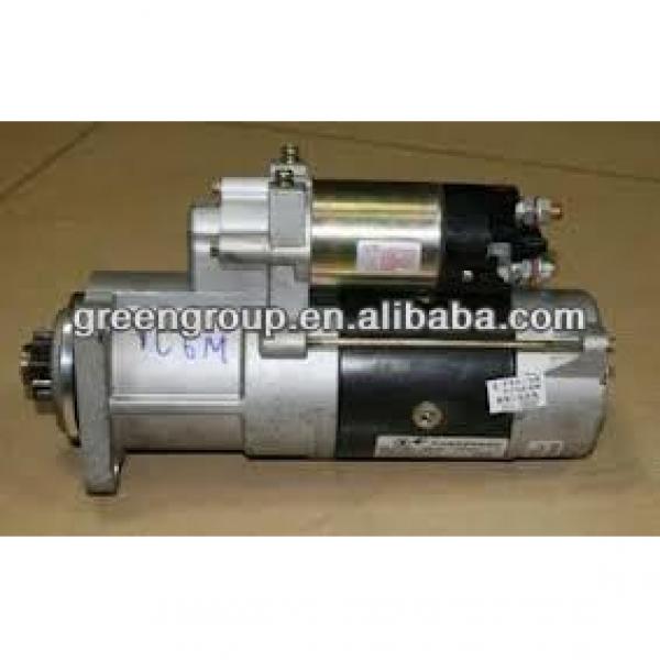 6D125E-2 starting motor,600-813-4530 600-813-4670 PC300/400 6D125 Excavator starting motor #1 image