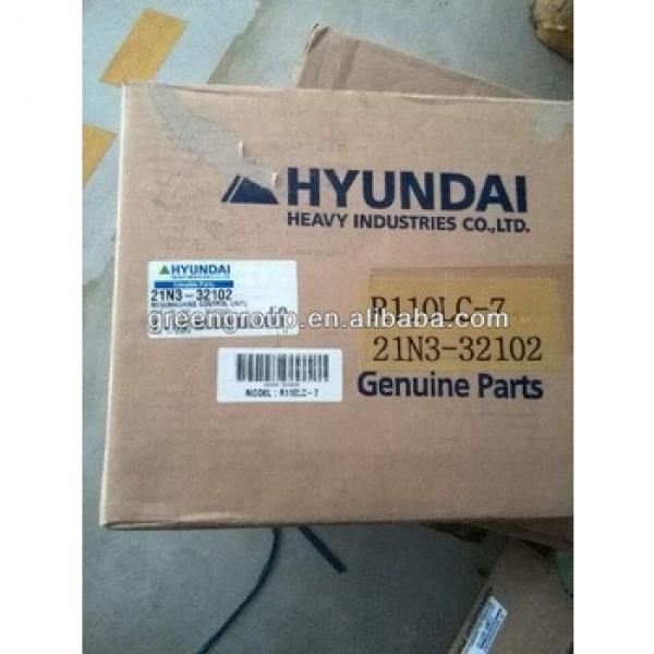 Genuine Hyundai R110-7 excavator controller 21N3-32102,21N8-32401,21N6-43101,21N6-42101,Hyundai Robex 225-7,RX215-7,R220-5,R210 #1 image