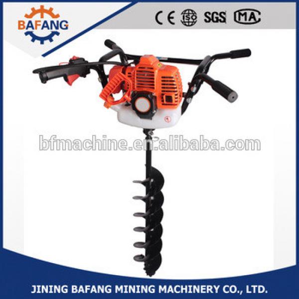 Easy-operated 52cc Gasoline Hand Ground Hole Drill Earth Auger Hole digger #1 image