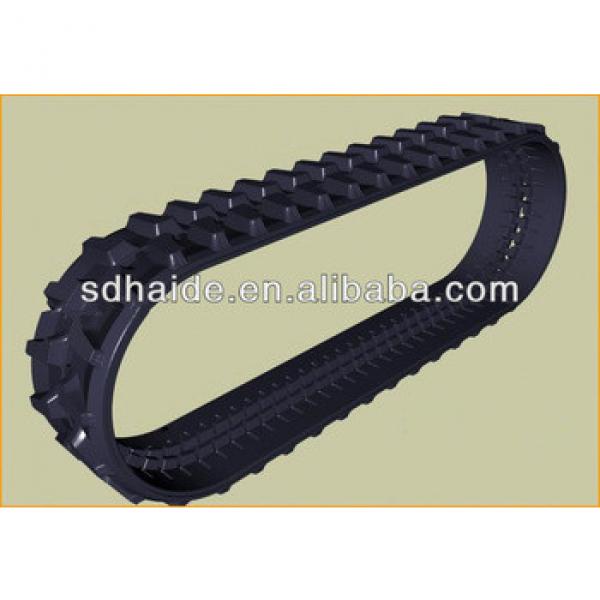 High Quality Kobelco Excavator Undercarriage Parts SK200-5 Rubber Track #1 image