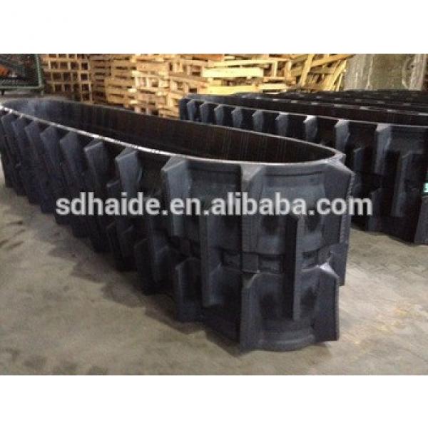 450x90x47 undercarriage rubber JS70 rubebr track #1 image