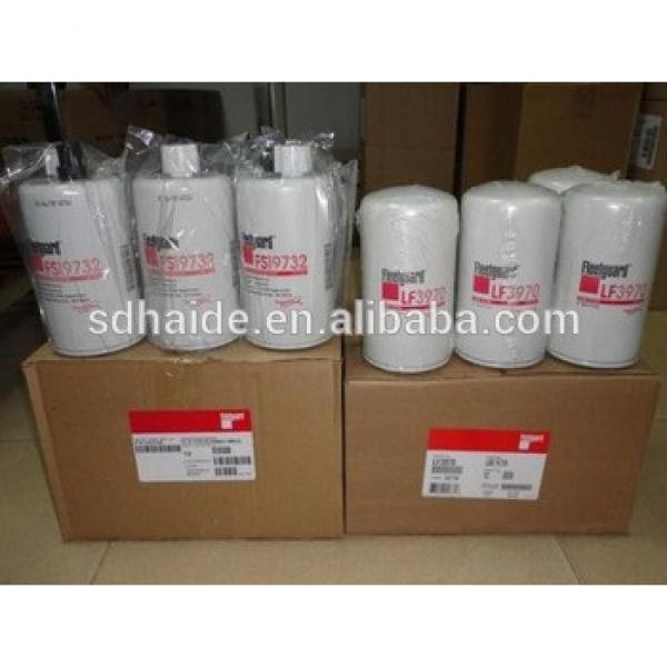Doosan Excavator Fuel filter, Oil Filter, Air Filter for DH55,DH220, DH225, DH230, DH255 #1 image