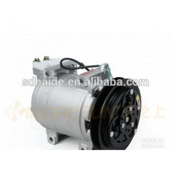 DH220-5 Air Compressor, Daewoo Excavator Air Conditioning Compressor, DH220-5 AC Compressor #1 image