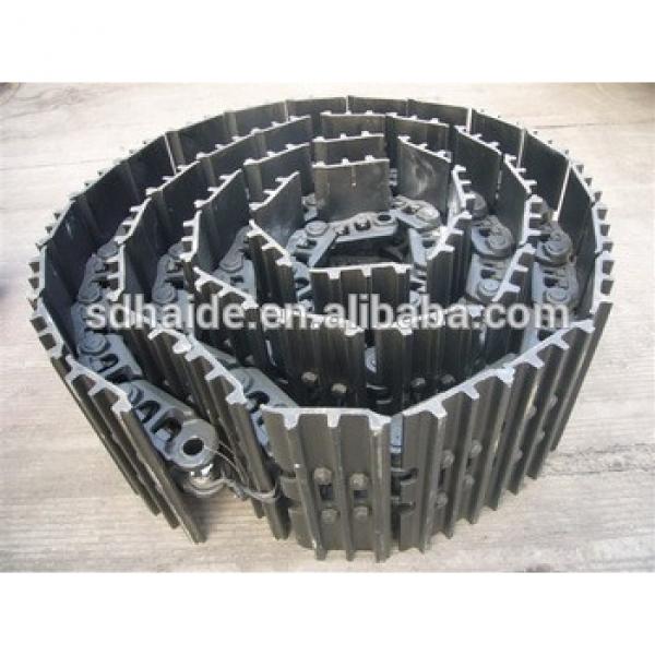 js200 track chain assy,track link assembly with shoe for excavator js130,js160,js180,js210,js220,js240,js260,js330,js450lc #1 image