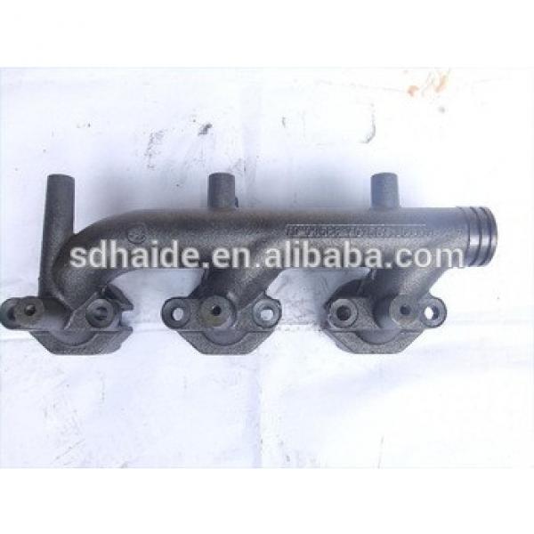 Engine 6D34 exhaust manifold,6D34 engine spare parts exhaust manifold #1 image
