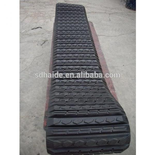 250x52.5x77,mini rubber belt track for ZX22U-2 excavator #1 image