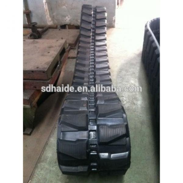 230x72x47y rubber track,PC15FR-1/PC16/PC18/PC20/PC25/PC30/PC35/PC50UU rubber track #1 image