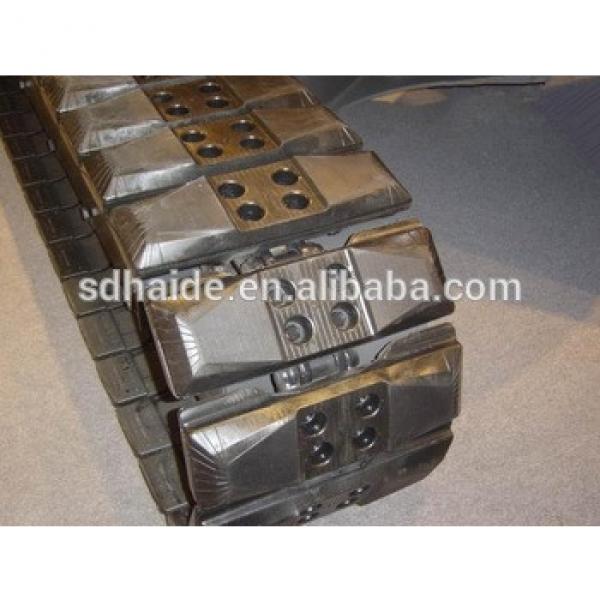 rubber belt track for zx40,rubber pad/rubber track for zx40/zx50/zx70/zx80 #1 image