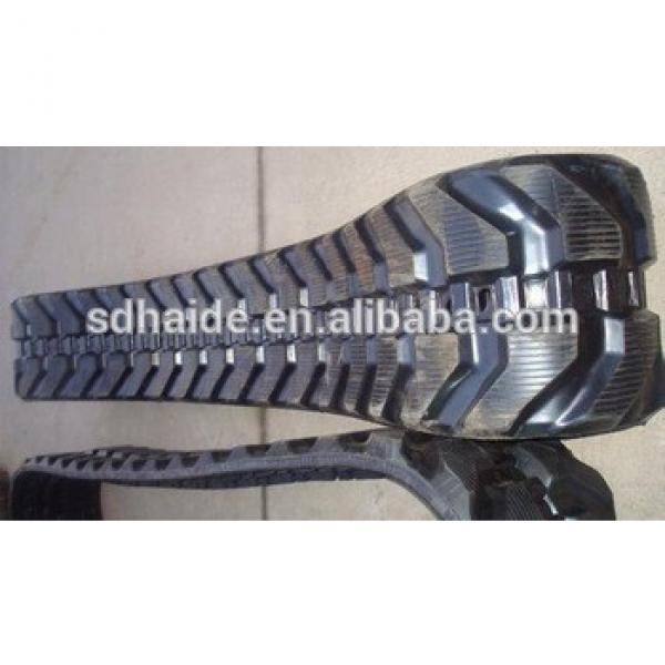 EX7 rubber track 180x72x36,Kobelco/Kubota/Samsung/Volvo excavator rubber track #1 image