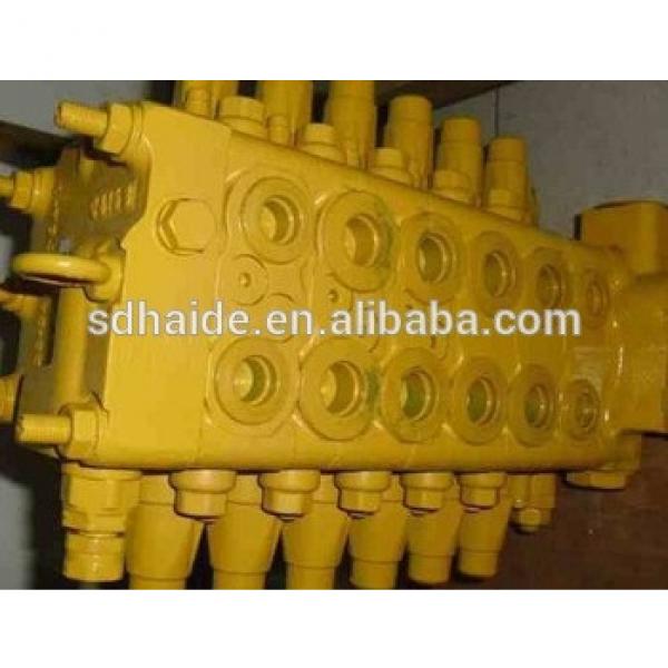 hydraulic main control valve for excavator PC220,PC220-8,PC220-7,PC220-6,PC220-5,PC220-3,PC220-2,PC220-1,PC240LC-10,PC240LC-8 #1 image