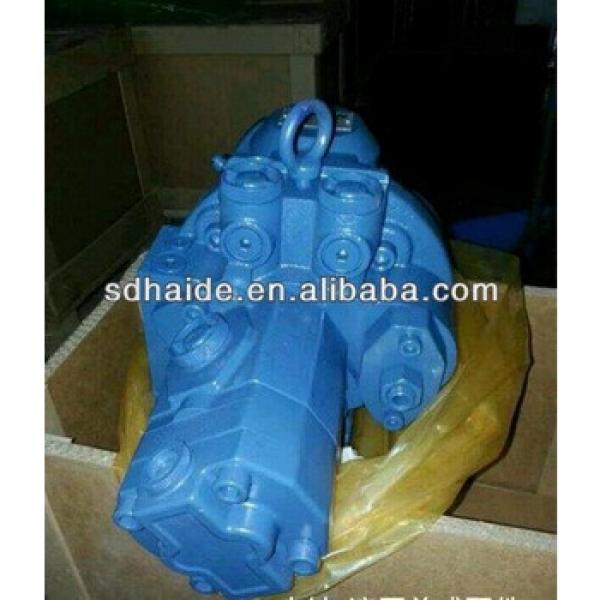 excavator kobelco hydraulic double piston pump, kobelco SK200-6 hydraulic main pump, hydraulic pump for kobelco sk60 #1 image