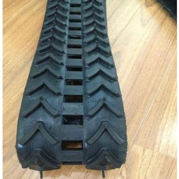 rubber crawler for excavator,rubber track for R55,R485LC-9T,R485LC-9,R60-9,R110-9.R225LC-9,R305LC-9,R215-9C #1 image