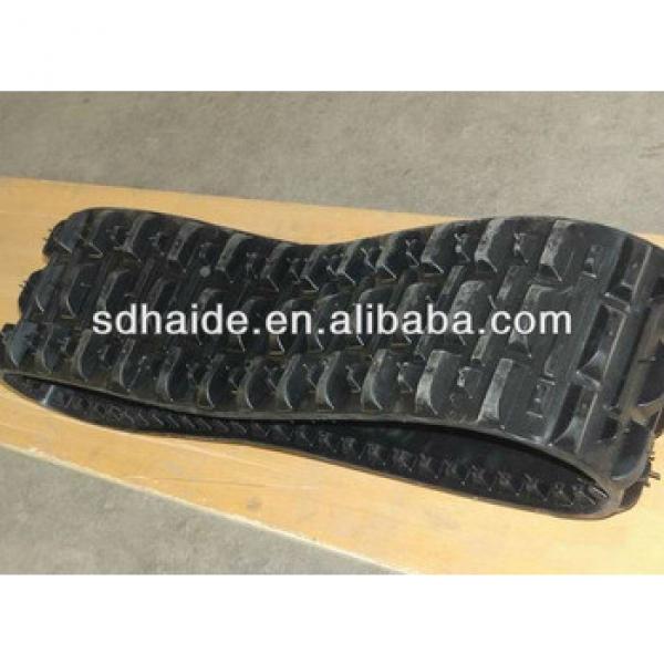 pc200 excavator rubber track pad and rubber pad for PC35/PC55/PC35MR-2/PC50MR-2 #1 image