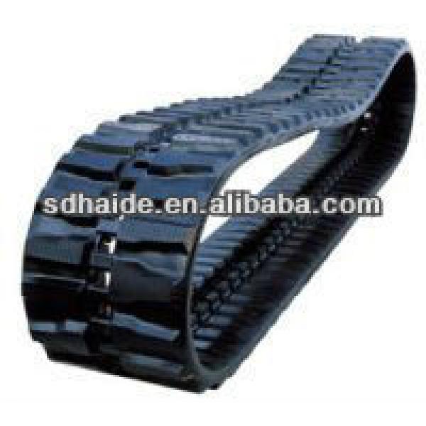Bobcat X225 rubber track,rubber track for Bobcat X225 excavator #1 image