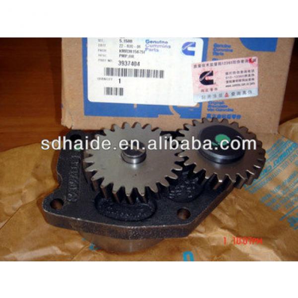 Part Number 3937404 oil pump assy engine parts and transmission parts for excavator #1 image