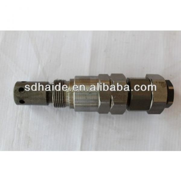 SH120 main relief valve, SK200-1 SK200-3 overflow valve, PC60-6 pressure relief valve for excavator #1 image