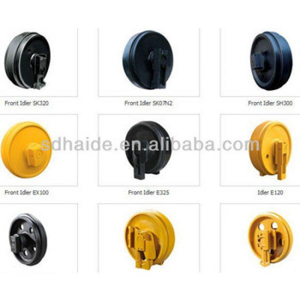 front idler, for excavator front idler,R60W-5,R60-7,R80-7,R190LC-5, R170LC-5,R200-5D,R210-5D,R205-7,R210,R215-7,R220LC-5 #1 image